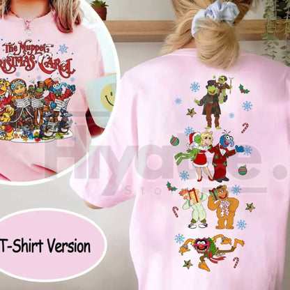Muppet Christmas T-shirt – Vintage 90s Christmas Carol Movie Merch Tee - Hiyatee