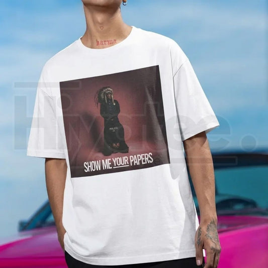 Native Were Here First T-Shirt – Indigenous Peoples Heritage Graphic Tee, Historical Statement Shirt for Men & Women - Hiyatee