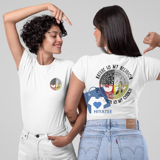 Nature Is My Religion Shirt - The Earth Is My Church-Hiyatee