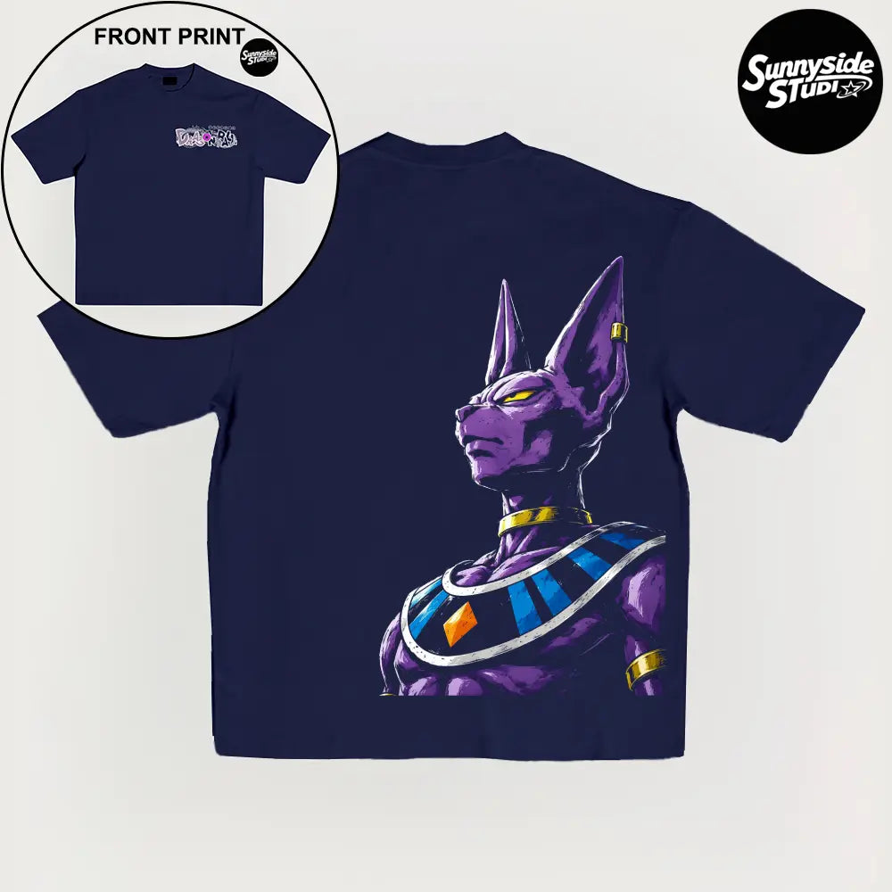 Anime 90s Graphic Tee – Retro Streetwear Oversized T-Shirt for Men
