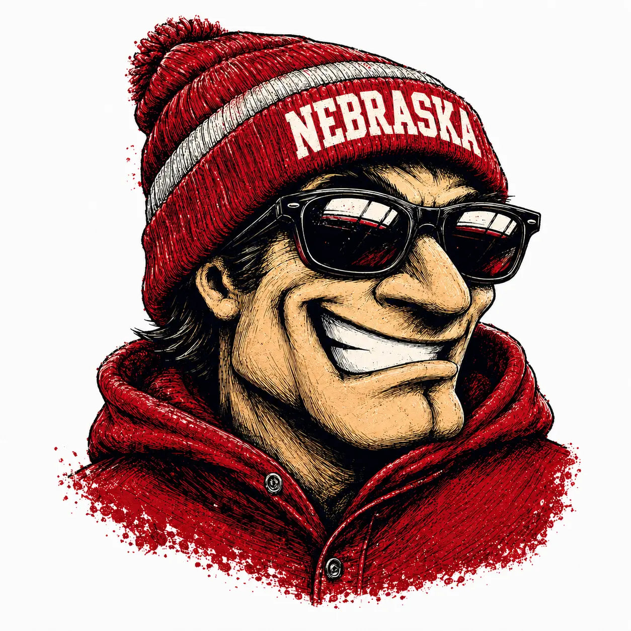 College Football Spirit Animal Graphic Sweatshirt – Retro Game Day Sports Pullover, Hometown City Football Crewneck