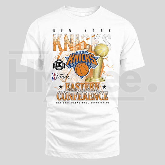 New York Knicks 2026 Eastern Conference Finals Championship Celebration Shirt - Hiyatee