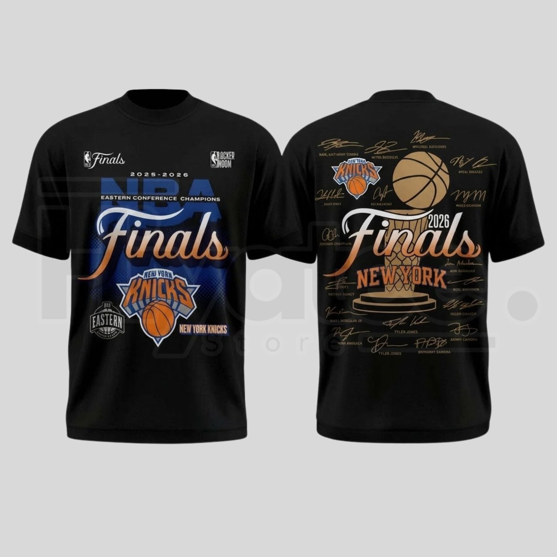 New York Knicks 2026 NBA Finals T-Shirt – Vintage Premium Sports Fan Graphic Tee - Hiyatee