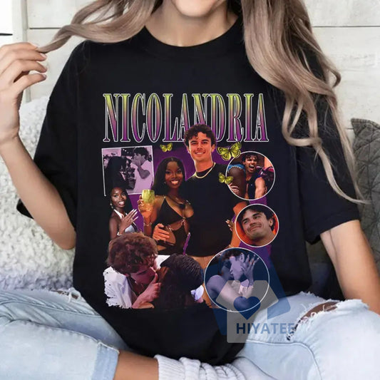 Nicolandria Love Island USA Shirt – 2025 Fan Cotton Tee, Unisex Reality TV Gift, Love Island Couple Merch-Hiyatee