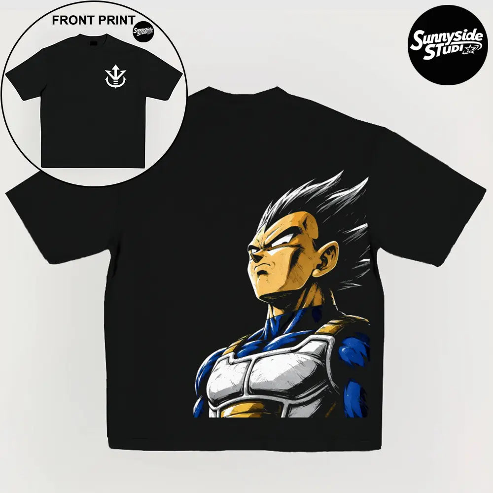 Anime 90s Graphic Tee – Retro Streetwear Oversized T-Shirt for Men