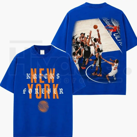 OG Anunoby Knicks #8 T-Shirt – New York Basketball Fan Graphic Tee - Hiyatee