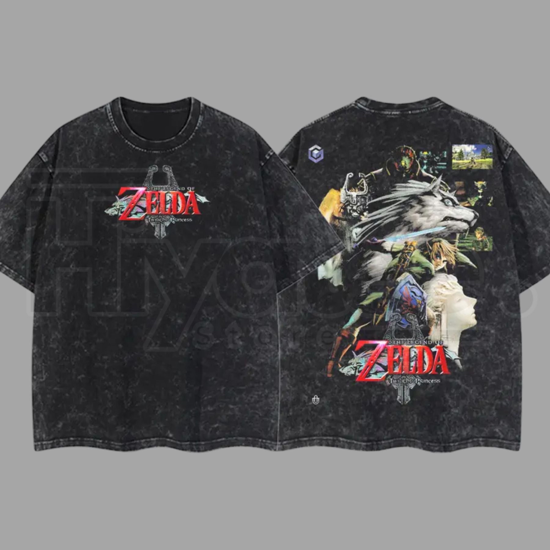 OceanDust4U The Legend of Zelda: Twilight Princess v2 T-Shirt – Premium Oversized Top - Hiyatee