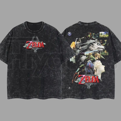 OceanDust4U The Legend of Zelda: Twilight Princess v2 T-Shirt – Premium Oversized Top - Hiyatee
