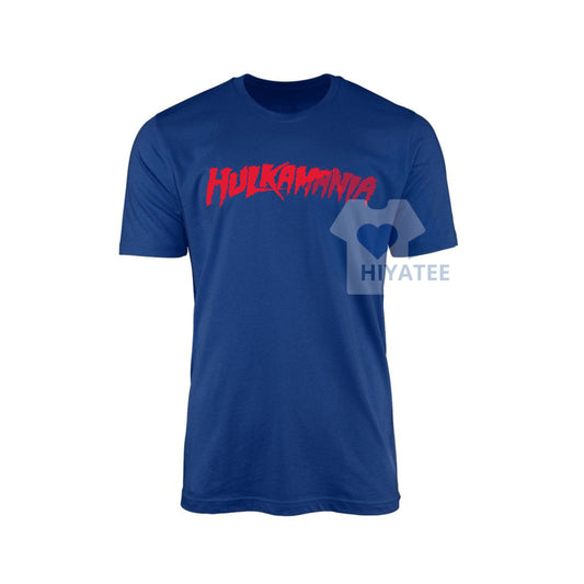 Official Hulk Hogan “HULKAMANIA” WWE T-Shirt – All Sizes Wrestling Fan Tee-Hiyatee