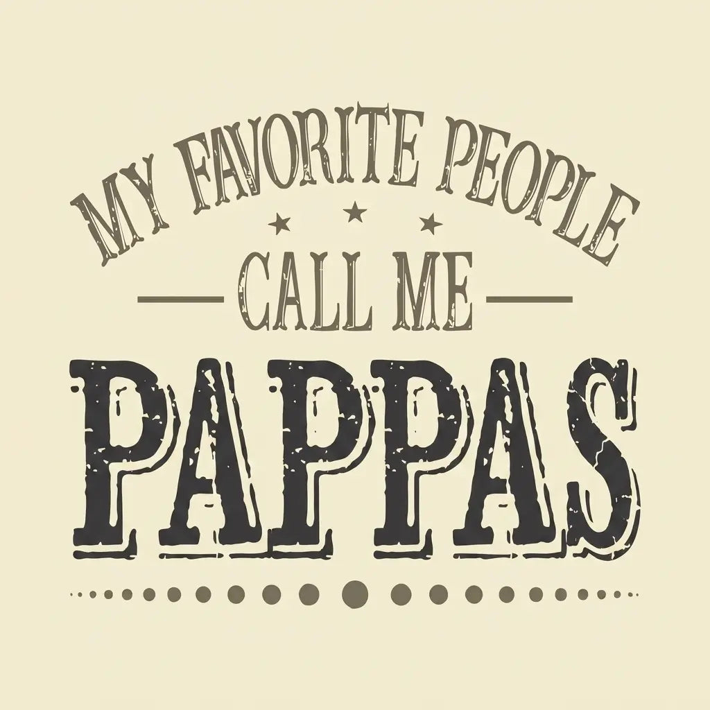 Custom Comfort Colors My Favorite People Call Me Papa Shirt – Personalized Dad Grandfather T-Shirt, Father's Day Gift