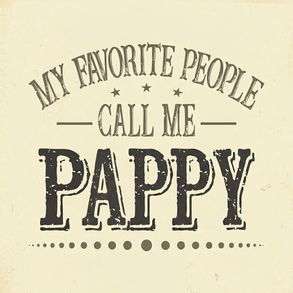 Custom Comfort Colors My Favorite People Call Me Papa Shirt – Personalized Dad Grandfather T-Shirt, Father's Day Gift