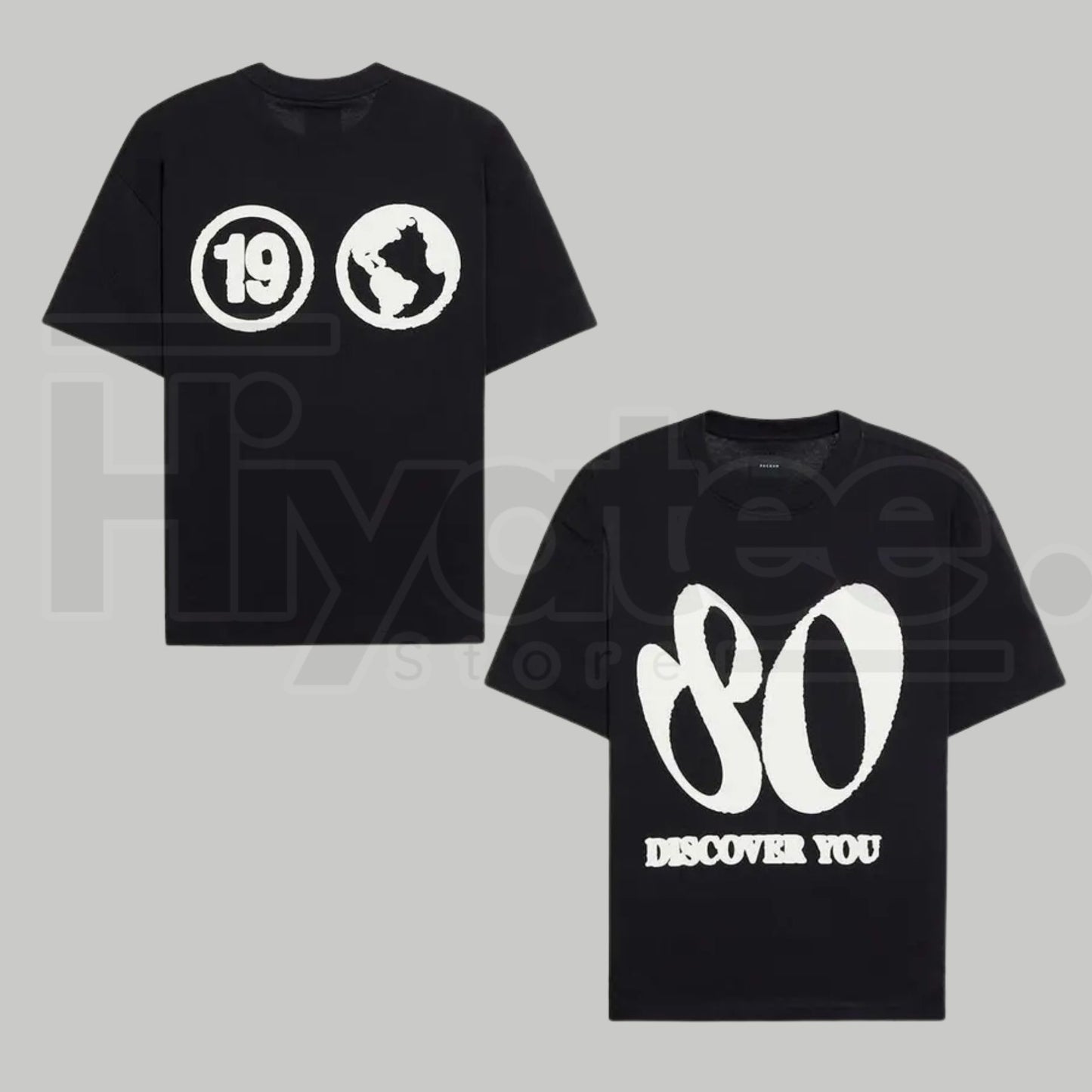 Pacsun Men's Discover You T-Shirt – Retro Graphic Streetwear Tee - Hiyatee