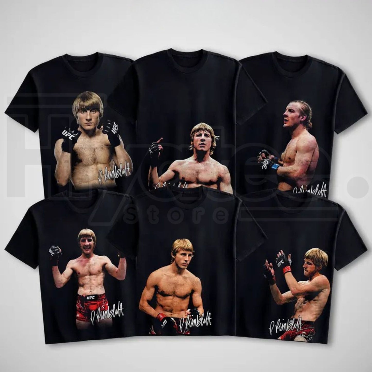 Paddy The Baddy Pimblett UFC Collection Menswear T-Shirt – MMA Fan Highlight Tee - Hiyatee