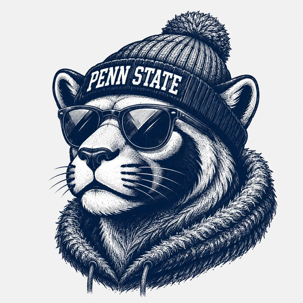 College Football Spirit Animal Graphic Sweatshirt – Retro Game Day Sports Pullover, Hometown City Football Crewneck