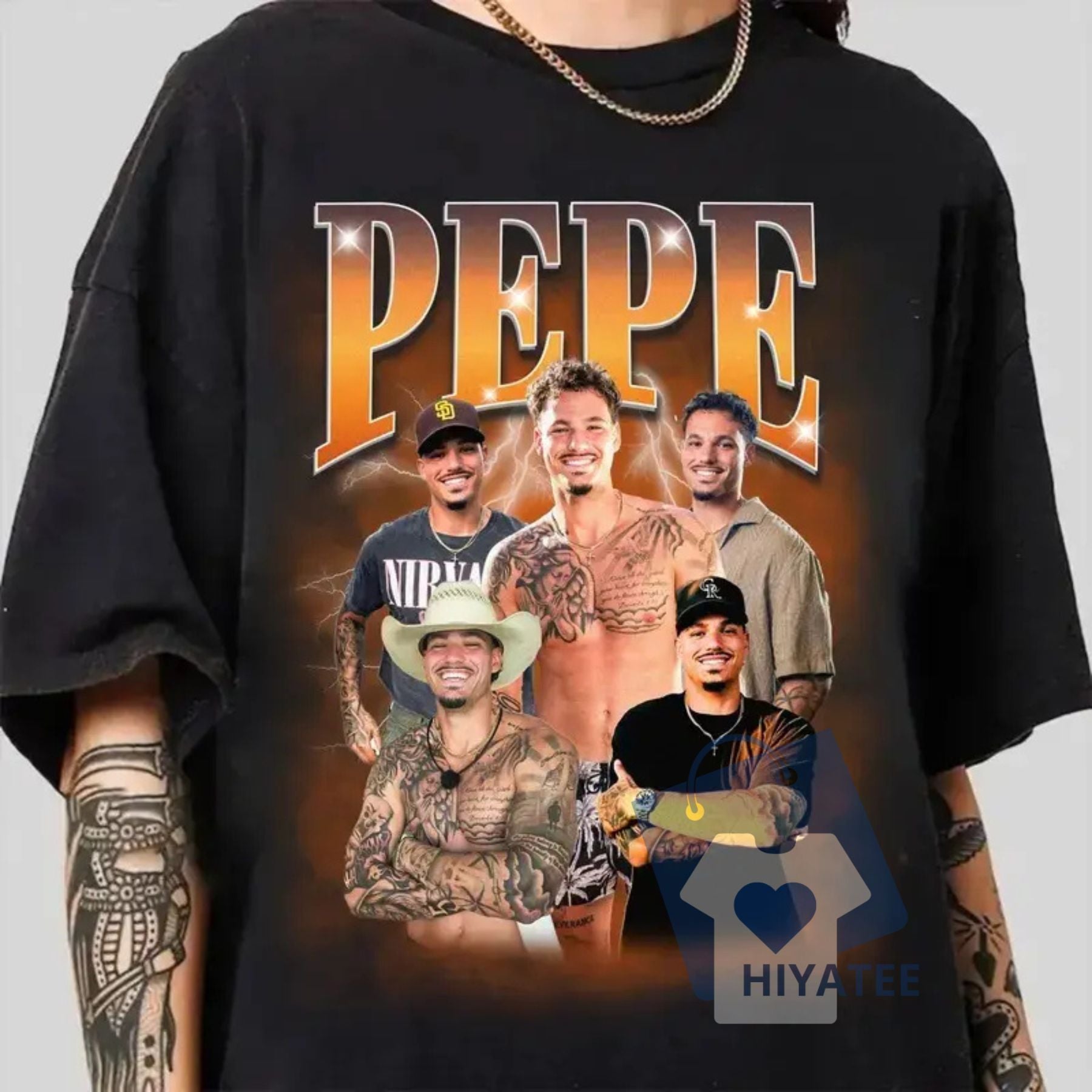 Pepe Garcia Bootleg Rap T-Shirt – Vintage Unisex Tee for Pepe Fans, 100% Cotton Streetwear Style-Hiyatee