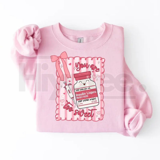 Perfect Nurse Valentine’s Day Sweatshirt: Heart Stethoscope Medical Crewneck for Women - Hiyatee