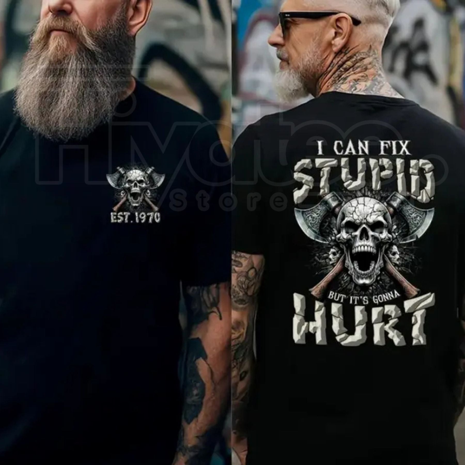 Personalized 1965-1980 "I Can't Fix Stupid" Gen X T-Shirt – Custom Birth Year Shirt - Hiyatee