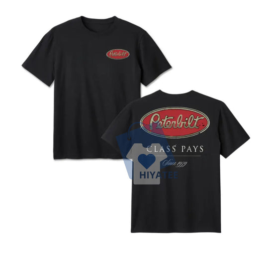 Peterbilt Vintage T-Shirt – Classic Truck Graphic Tee, Unisex Soft Cotton Shirt for Truck Enthusiasts-Hiyatee