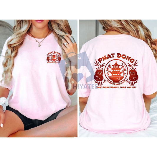 "Phat-Dong: Always Delicious" T-Shirt – Men's Funny Graphic Tee - Hiyatee