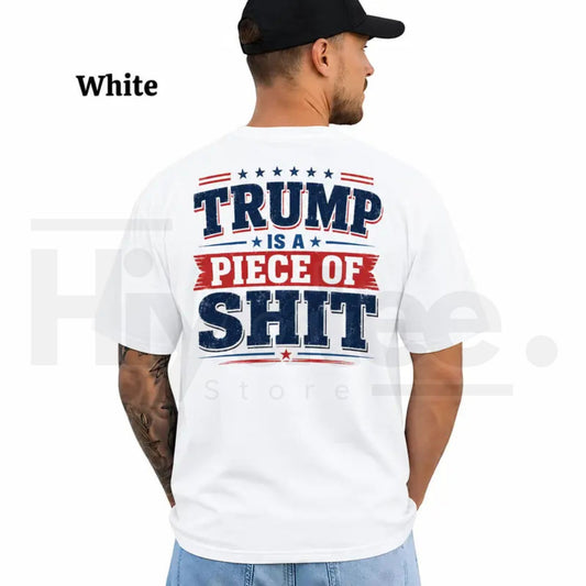 Piece Of Shirt Typography T-Shirt – Short Sleeve Printed Graphic Tee, Humorous Daily Casual Cotton Shirt for Men & Women - Hiyatee