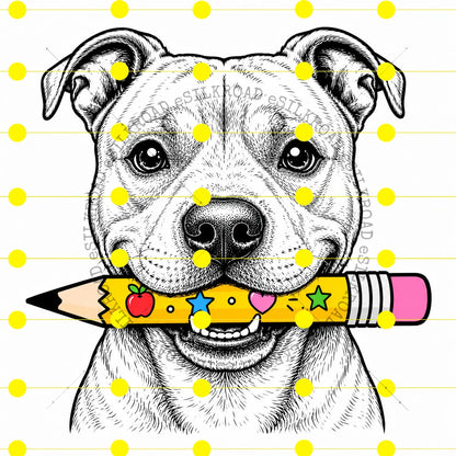 Comfort Colors 50+ Dog Breeds Back to School Teacher T-Shirt