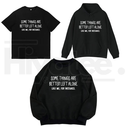 Premium Heavyweight Introverted Humor Apparel – Witty Long Sleeve, Sweatshirt & Hoodie - Hiyatee