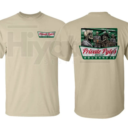 Private Pyle's Jelly Doughnuts Graphic T-Shirt – Patriotic Military Tee - Hiyatee