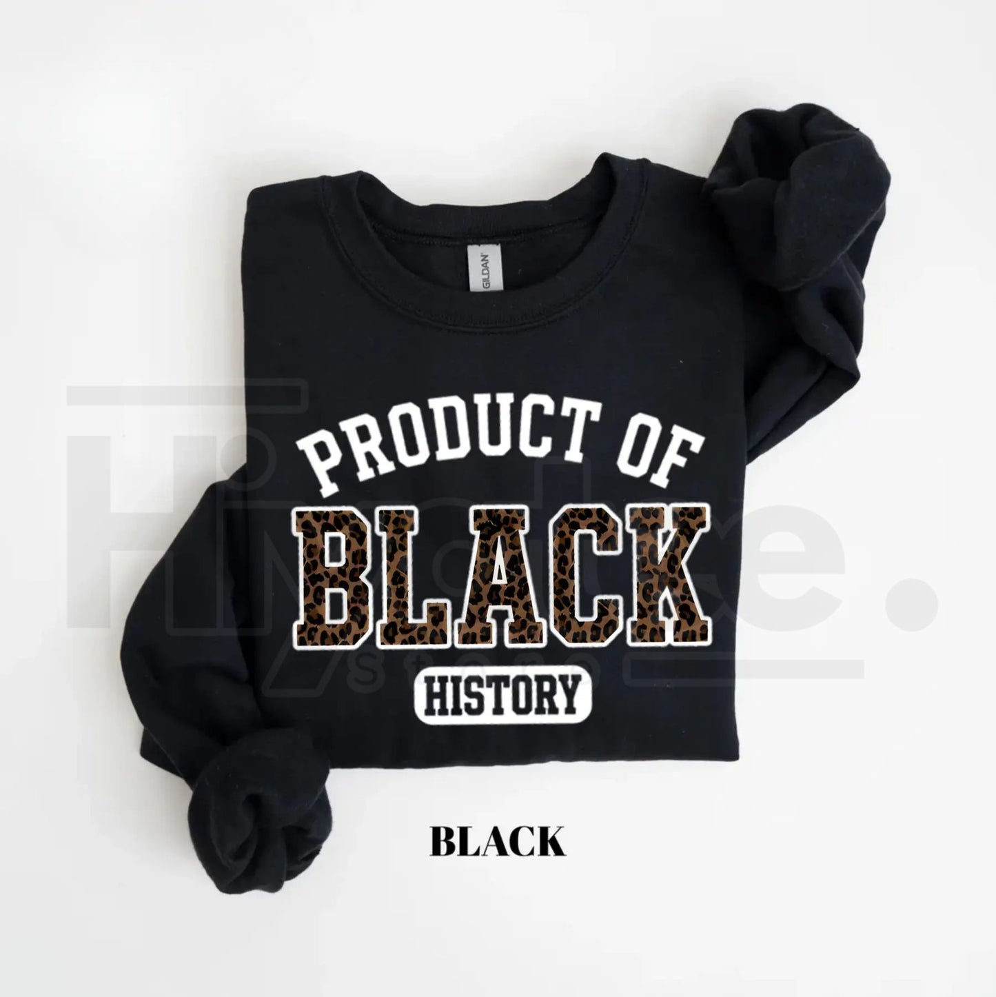 Product of Black History Sweatshirt: Black History Month 2026 Pride Crewneck - Hiyatee