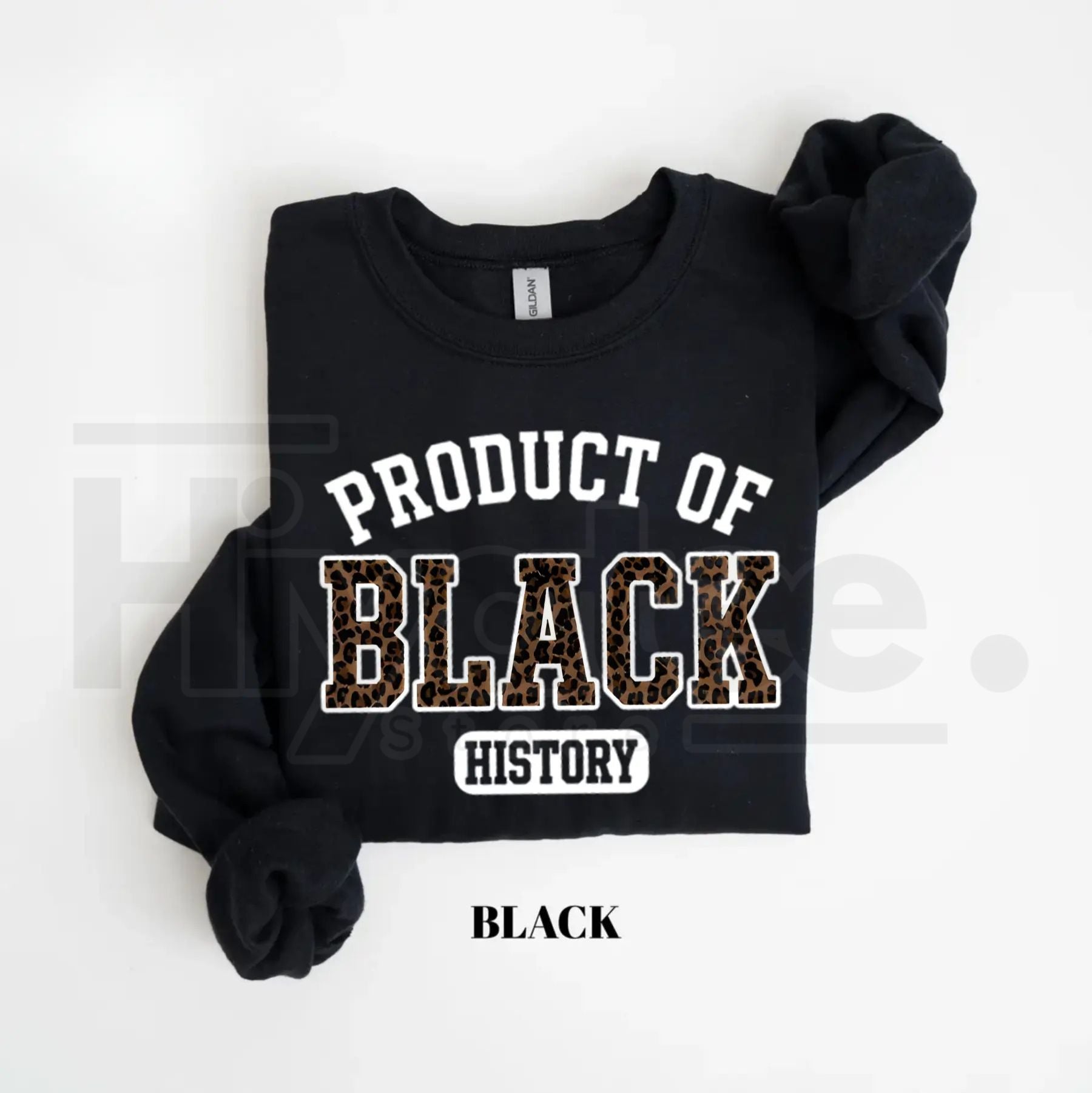 Product of Black History Sweatshirt: Black History Month 2026 Pride Crewneck - Hiyatee