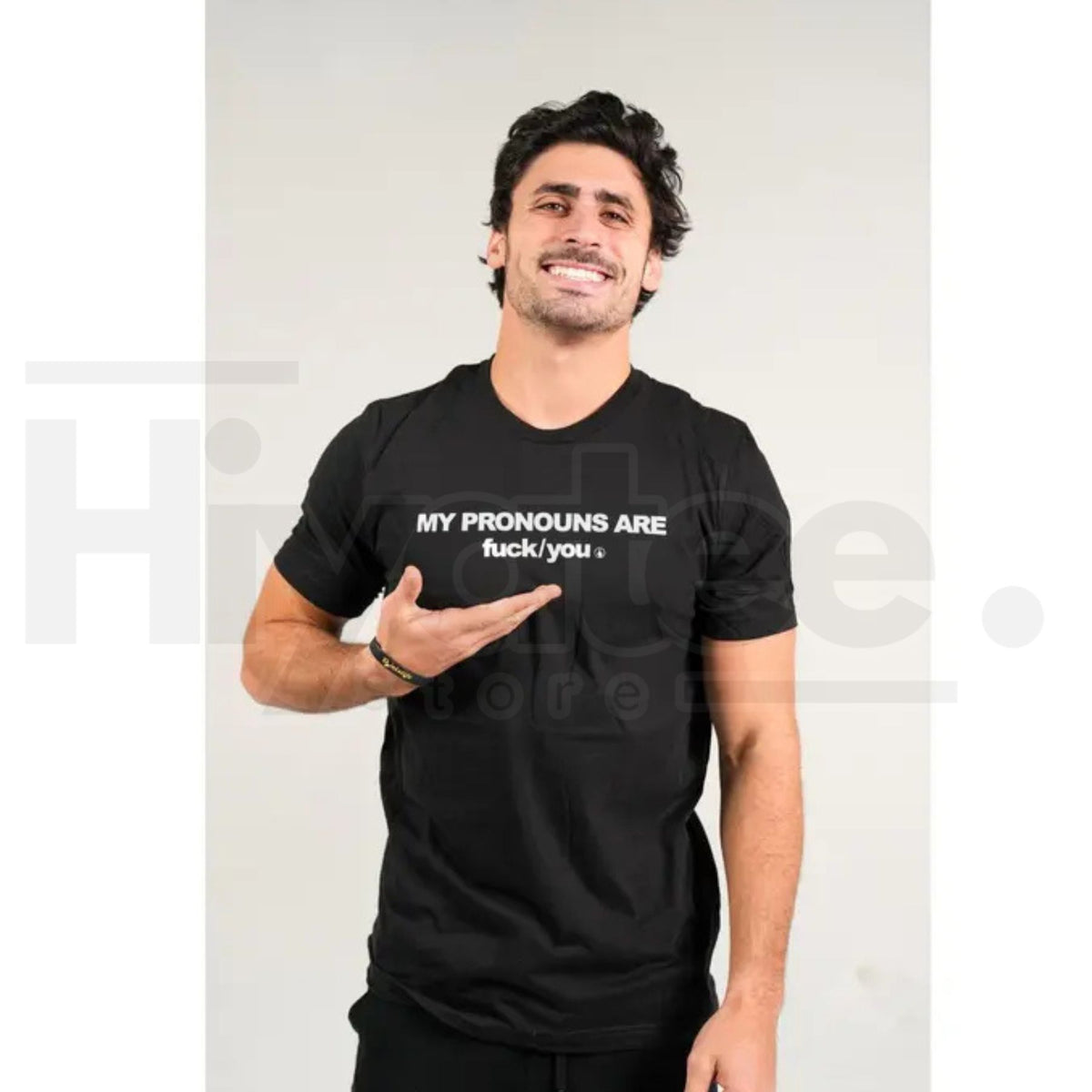 Pronouns T-Shirt – Respect My Pronouns Graphic Tee, Inclusive LGBTQ+ Pride Shirt - Hiyatee