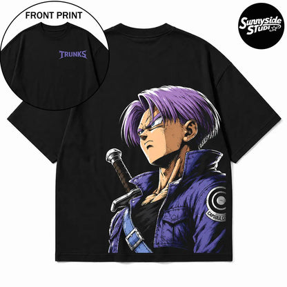 Anime 90s Graphic Tee – Retro Streetwear Oversized T-Shirt for Men