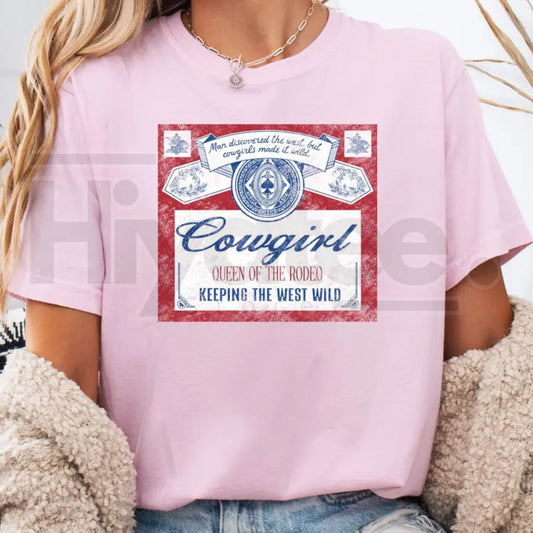 "Queen Of The Rodeo" – Vintage Western Aesthetic Graphic Top - Hiyatee