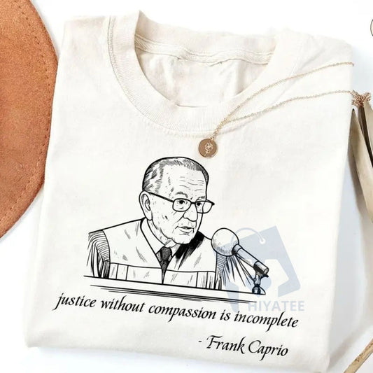 "RIP Frank Caprio" T-Shirt – Judge Caprio Tribute Tee, Vintage Graphic Shirt - Hiyatee