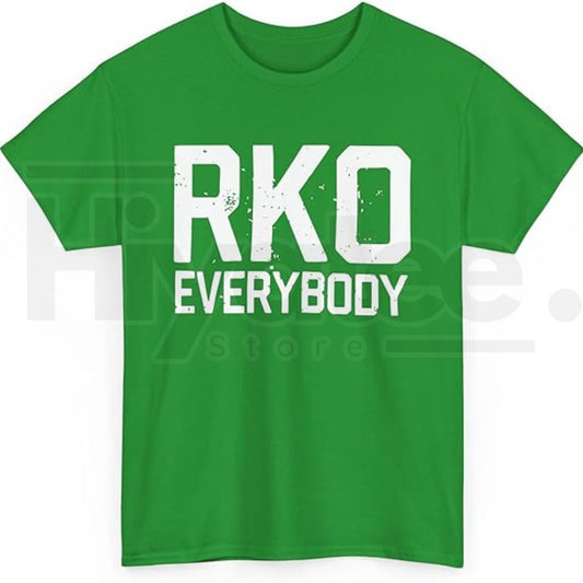 "RKO Everyone" Randy Orton Tribute – Pro Wrestling Fans Graphic Top - Hiyatee
