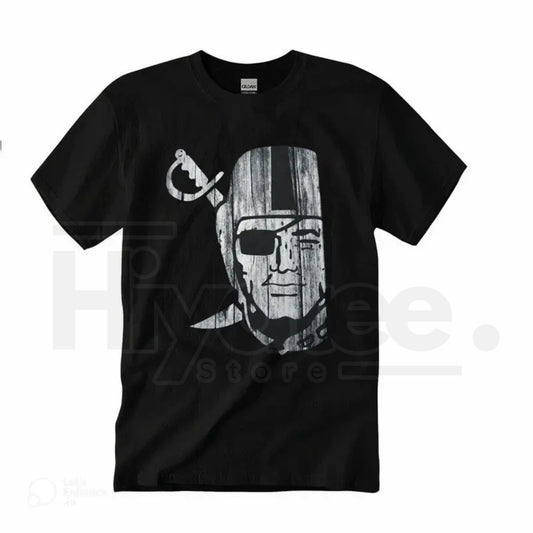 "Raider Nation" – Classic Silver and Black Football Fan Unisex Trend Tee - Hiyatee