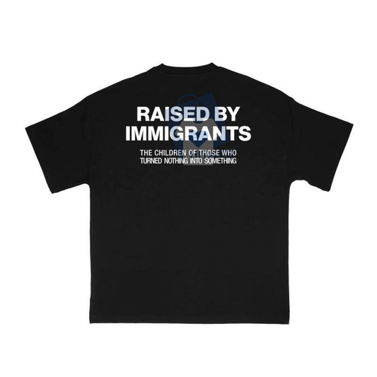 Raise by Immigrants Tee, Inspirational Shirt for Social Justice, Mexican Culture Statement Piece, Comfort Cotton - Hiyatee