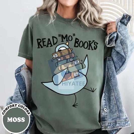 Read Children's Books Teacher T-Shirt, Comfort Colors Shirt, Kindergarten Teacher Read Shirt, Back to School - Hiyatee.