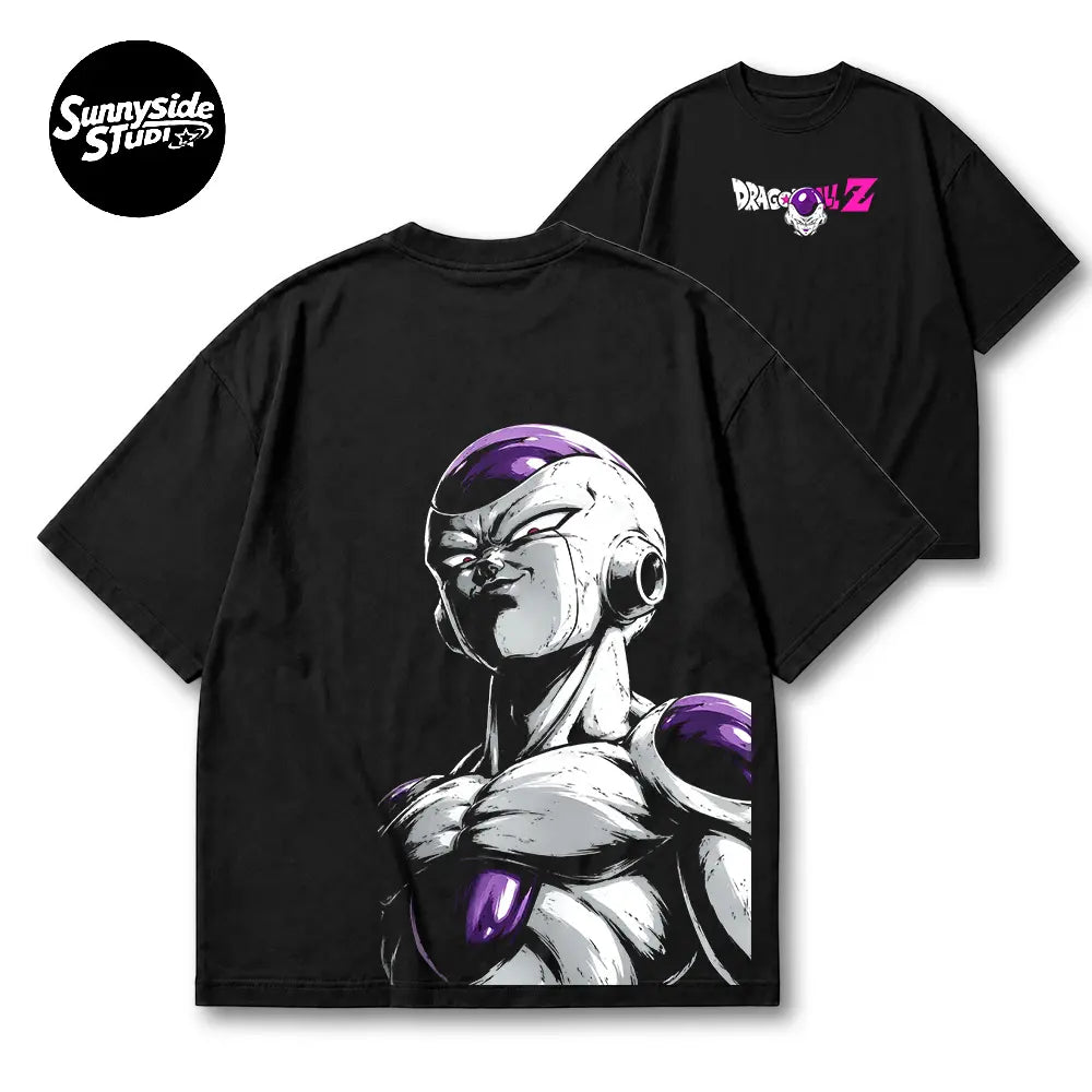 "GAZE" Series Anime 90s Graphic Tee – Retro Anime US Regular Fit Streetwear T-Shirt