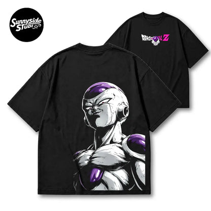 "GAZE" Series Anime 90s Graphic Tee – Retro Anime US Regular Fit Streetwear T-Shirt