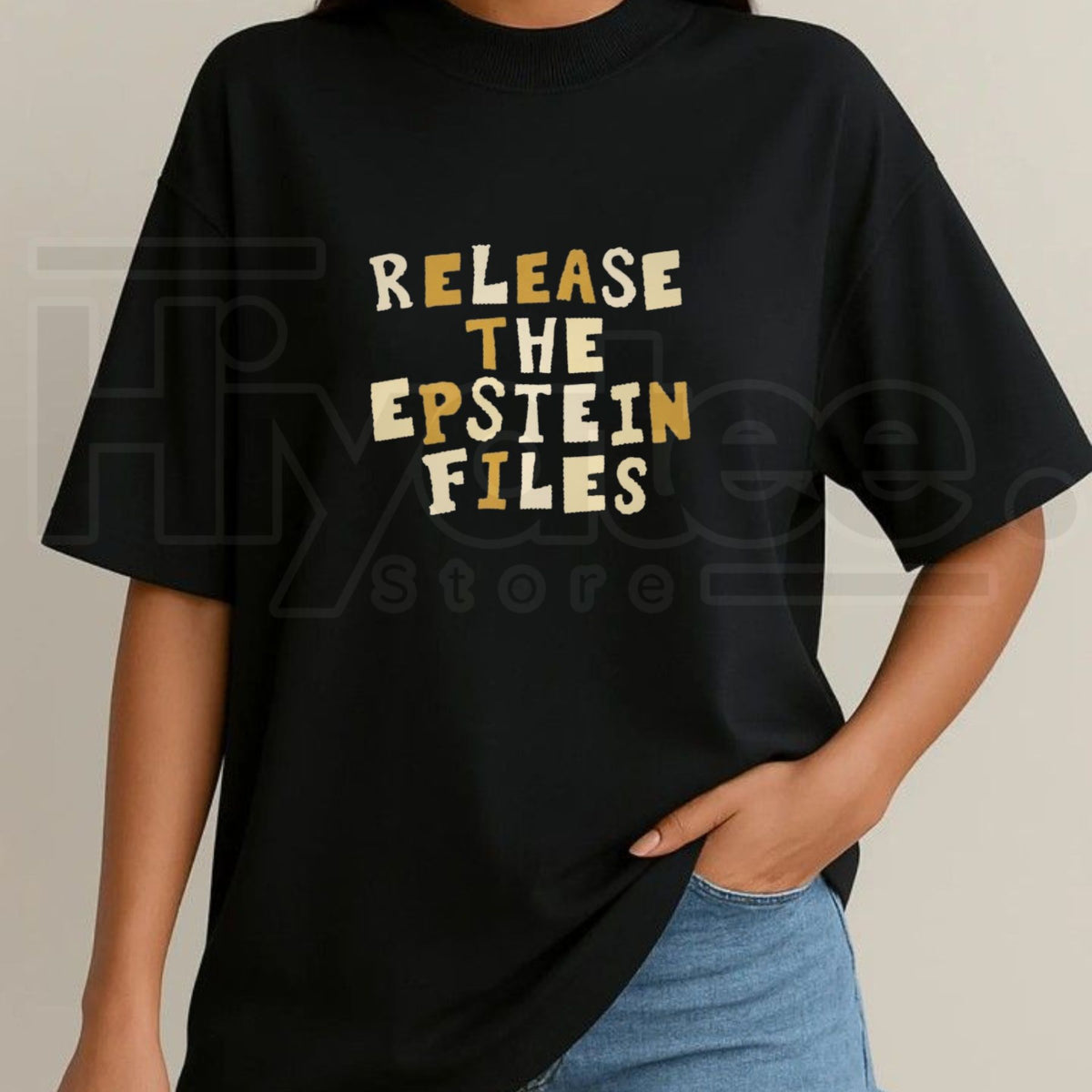 Release The Epstein Files T-Shirt – Viral Political Statement Protest Graphic Tee - Hiyatee
