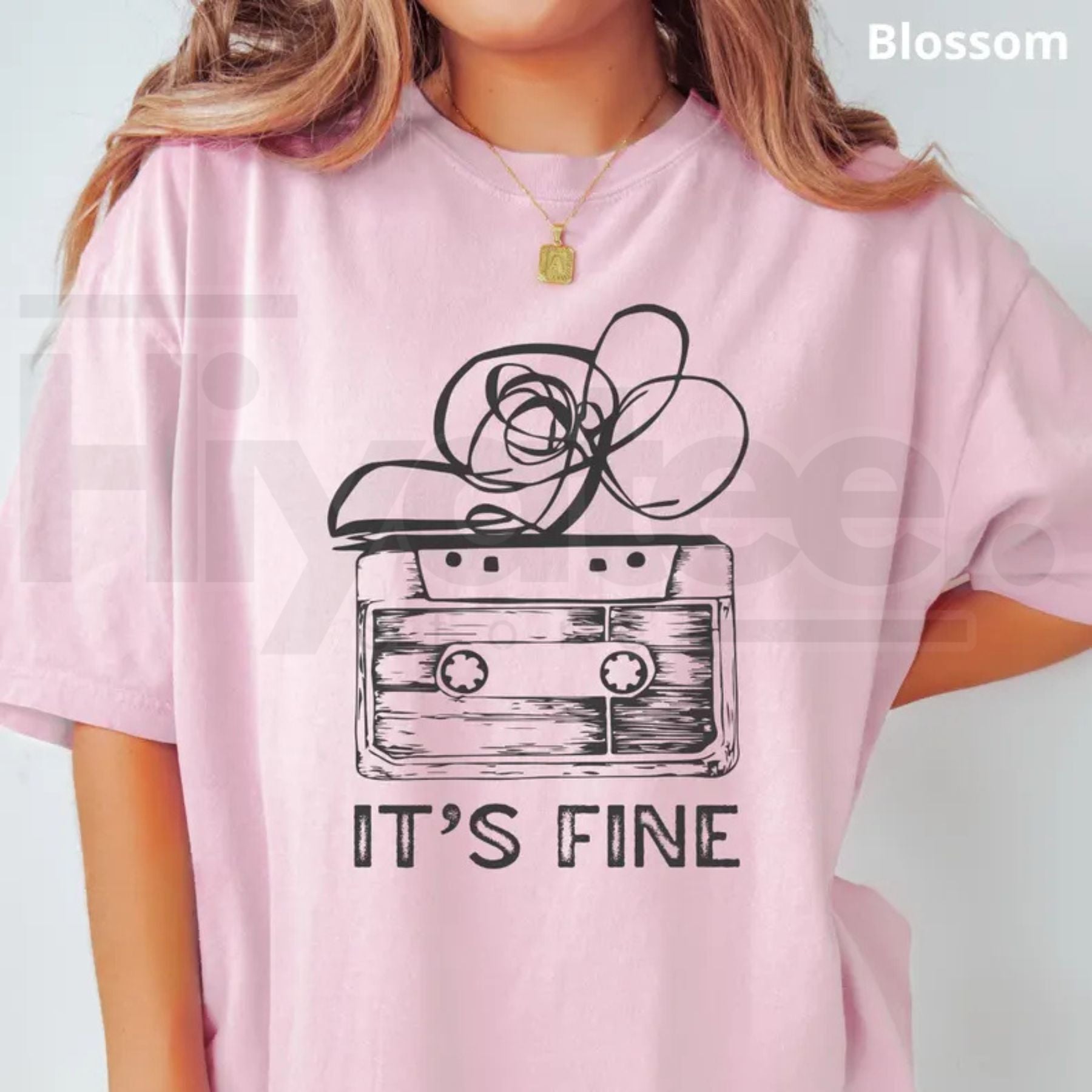 Retro Cassette Tape T-Shirt Comfort Colors 90s Music Graphic Tee - Hiyatee