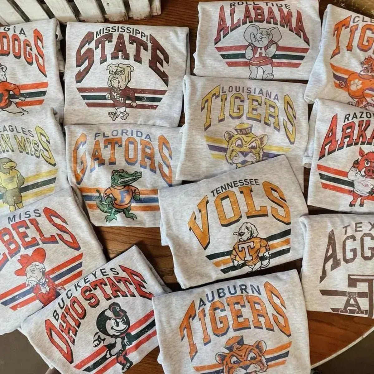 Retro College Football Sweatshirt – Ash  Unisex Crewneck for Game Day Fans, Classic Trending Cotton Pullover - Hiyatee