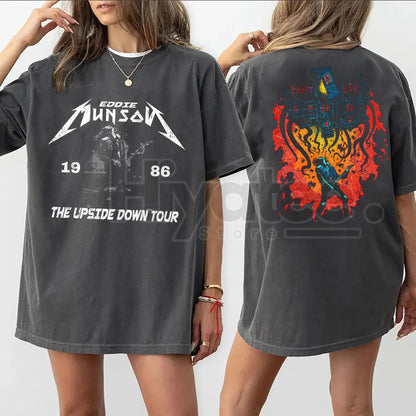 Retro Eddie Munson 2-Sided T-Shirt - Hiyatee