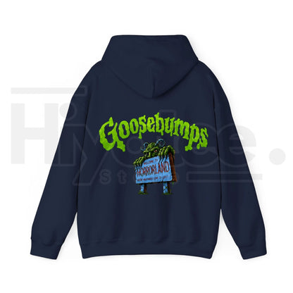 Retro Goosebumps Horrorland Hoodie - Hiyatee