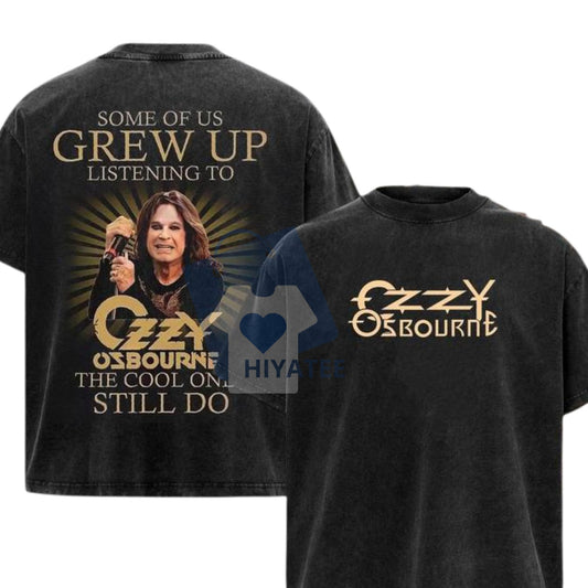 Retro Ozzy Osbourne Rock & Roll T-Shirt – Vintage Band Tee for Music Fans-Hiyatee