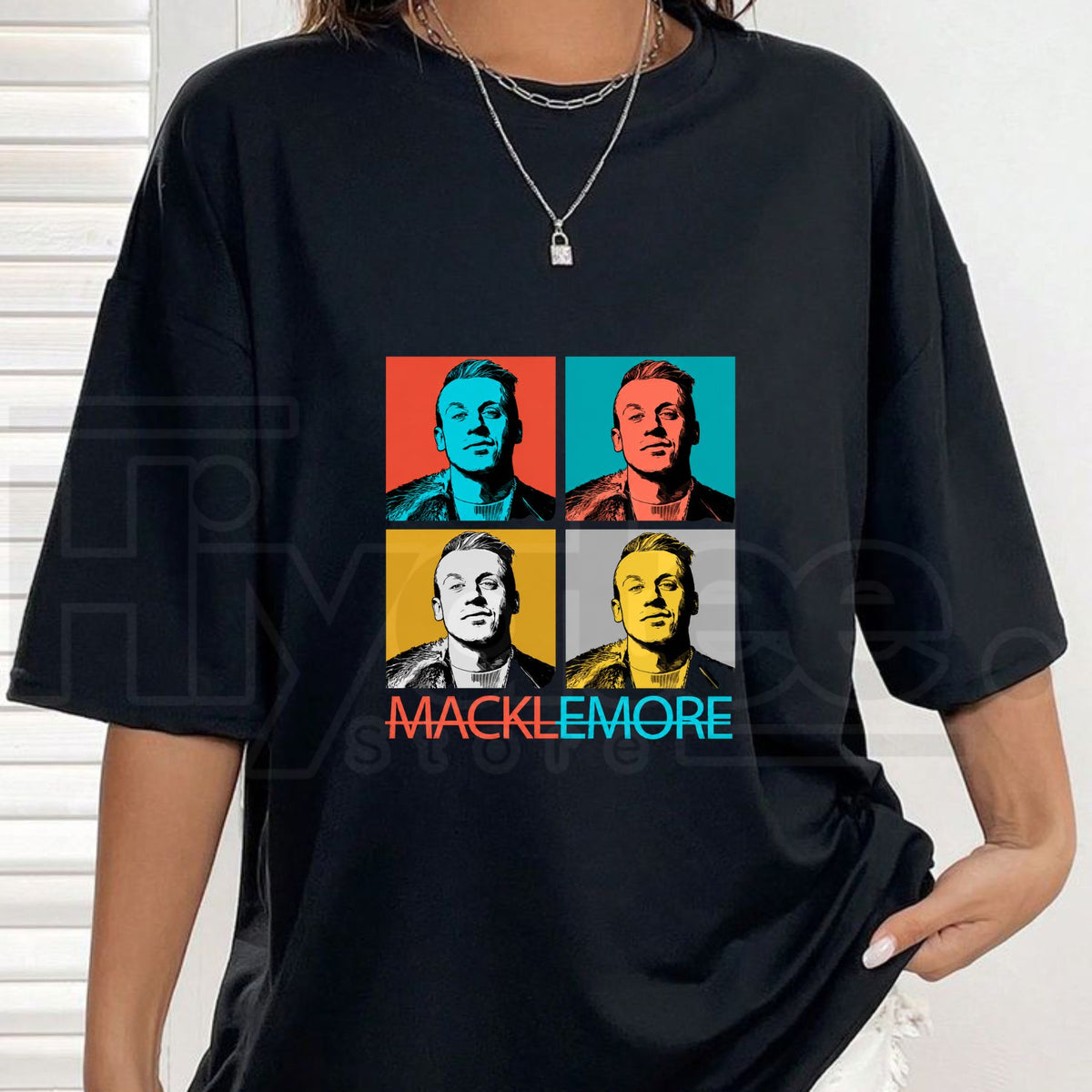 Retro Pop Art Macklemore Bold Moves T-Shirt – Graphic Tee - Hiyatee