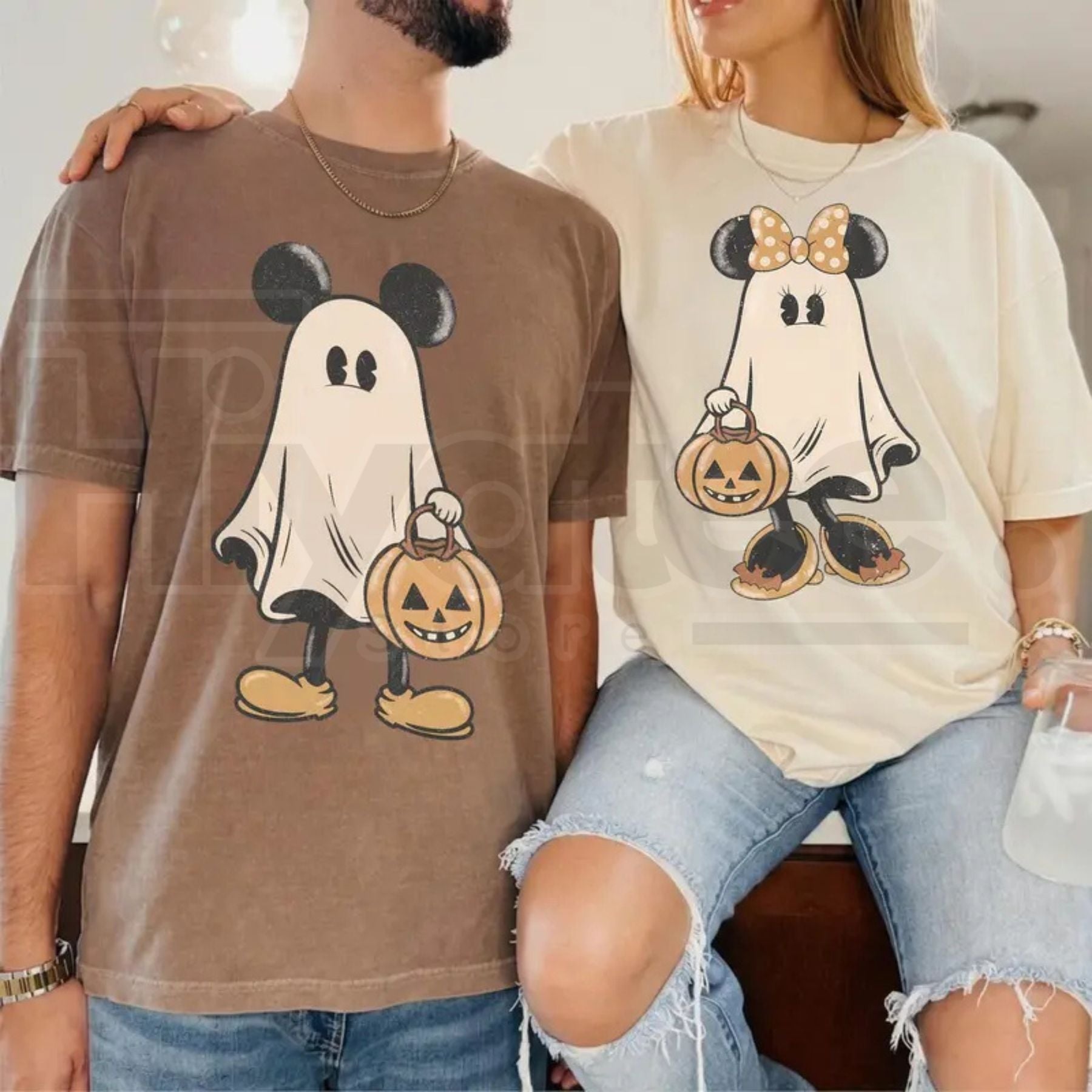 Retro Signature Halloween Shirt Trick or Treat Spooky Party Tee - Hiyatee