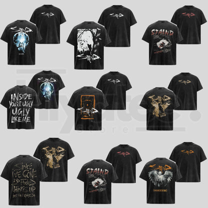 Retro Staind "Break The Cycle" T-Shirt – Vintage Rock Band Graphic Tee - Hiyatee