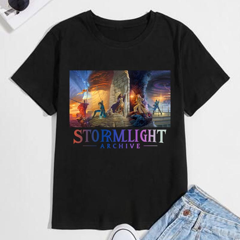 Retro Stormlight Archive Tshirt, Fantasy Stormlight Tee Shirt, Vintage Magic Kingdom Shirt, Fantasy Book Shirt, Gift For Bookish