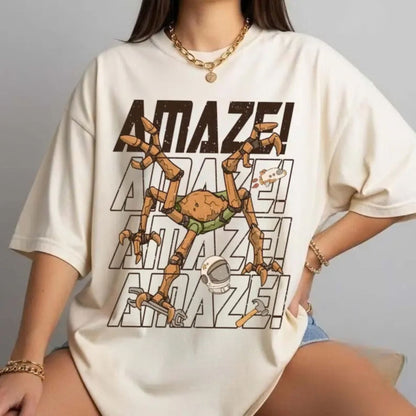 Rocky "Amaze" T-Shirt – Project Hail Mary Inspired Sci-Fi Reader Gift - Hiyatee